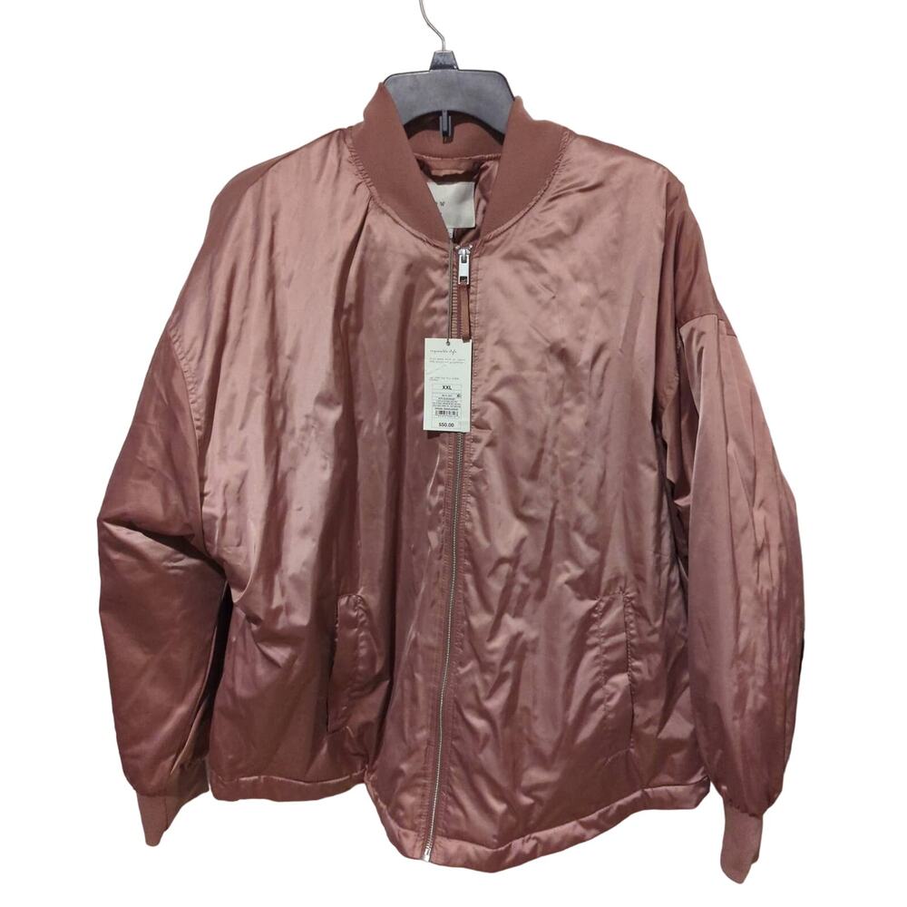 NWT a new day Puffer Jacket, Pink, XXL